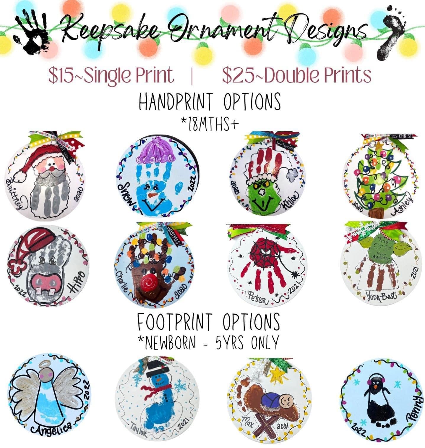 Handprint Keepsake Ornament – Capture a Moment That Lasts a Lifetime