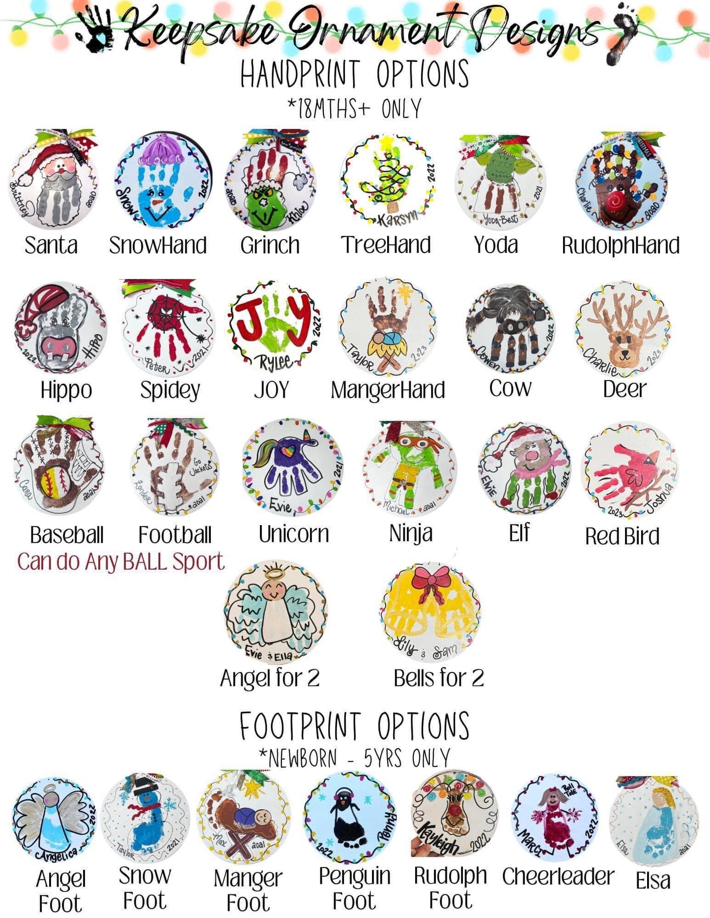 Handprint Keepsake Ornament – Capture a Moment That Lasts a Lifetime