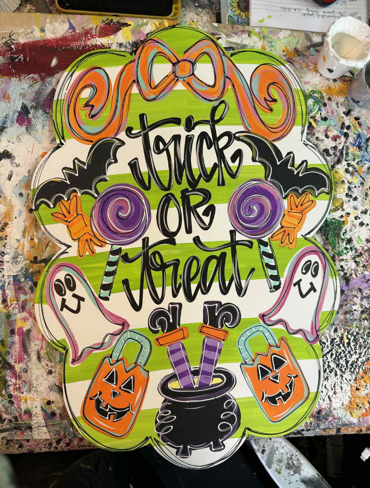 Sip & Paint Party: Trick or Treat Edition