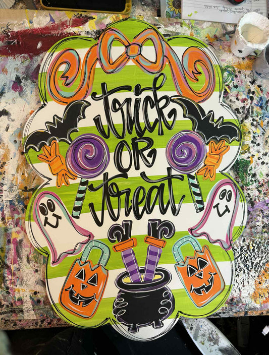 Sip & Paint Party: Trick or Treat Edition